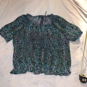 a.n.a   Green  Plus Top